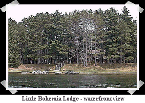 Little Bohemia Lodge Waterfront View